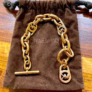 Rose Gold MK bracelet